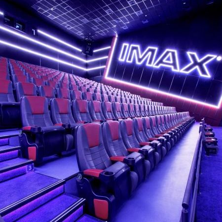 Объёмные буквы в зале IMAX, кинотеатр "Синема 5" г.Курск